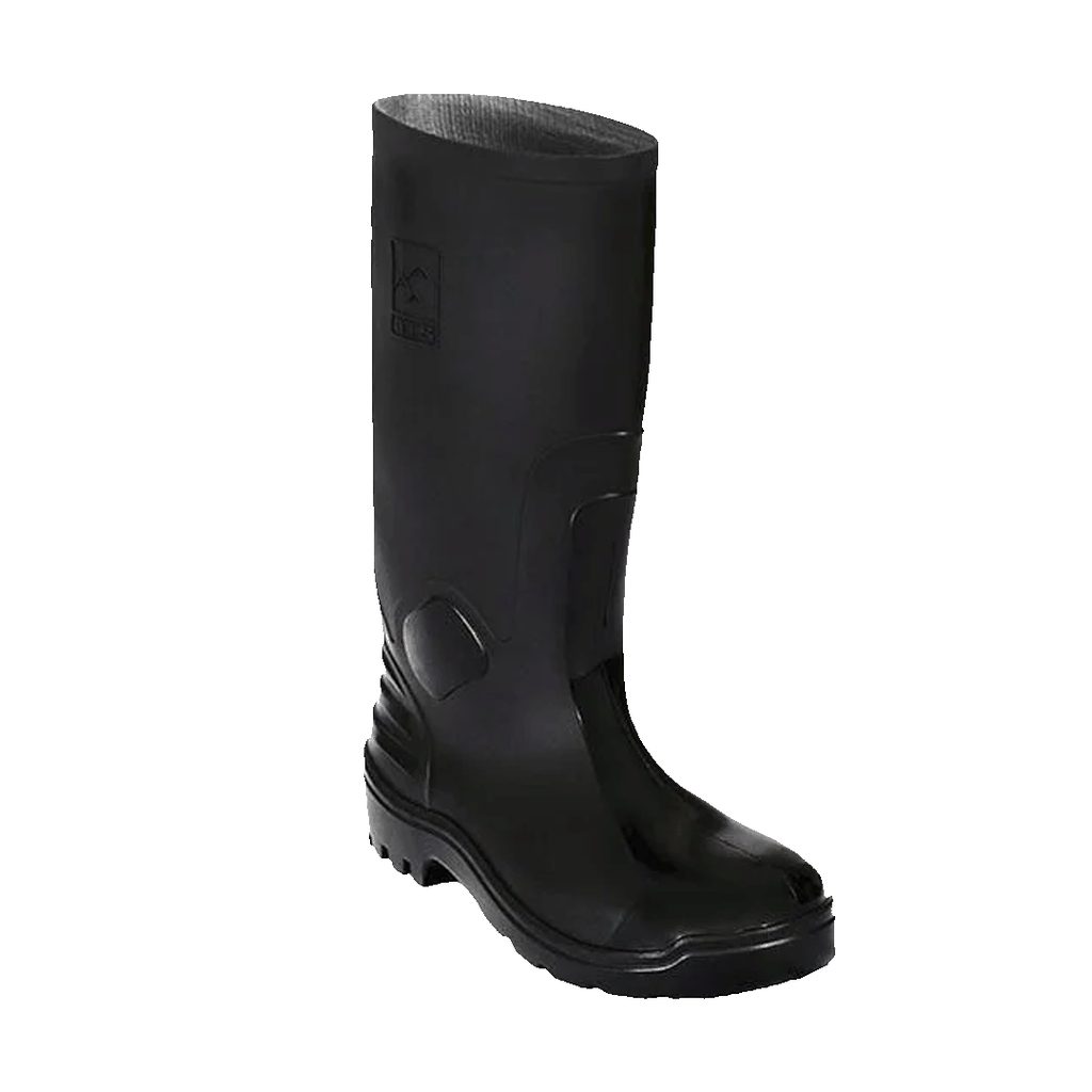 [176100498] BOTA EN PVC CAÑA NEGRA SUELA NEGRA CON PUNT. REF: ATS 701 E TALLA 35