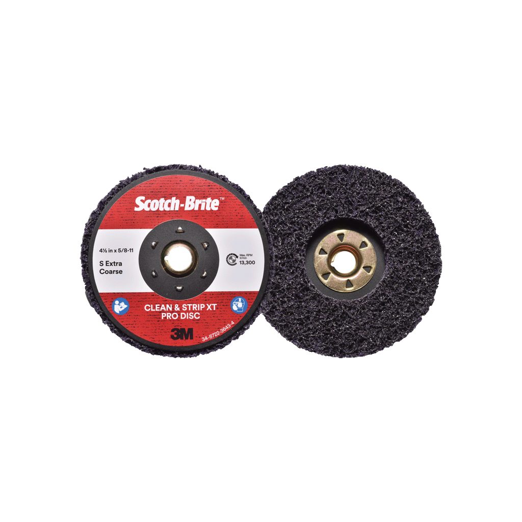 [075500312] DISCO CLEAN & STRIP MORADO XT DE 4 1/2" AJUSTE TN
