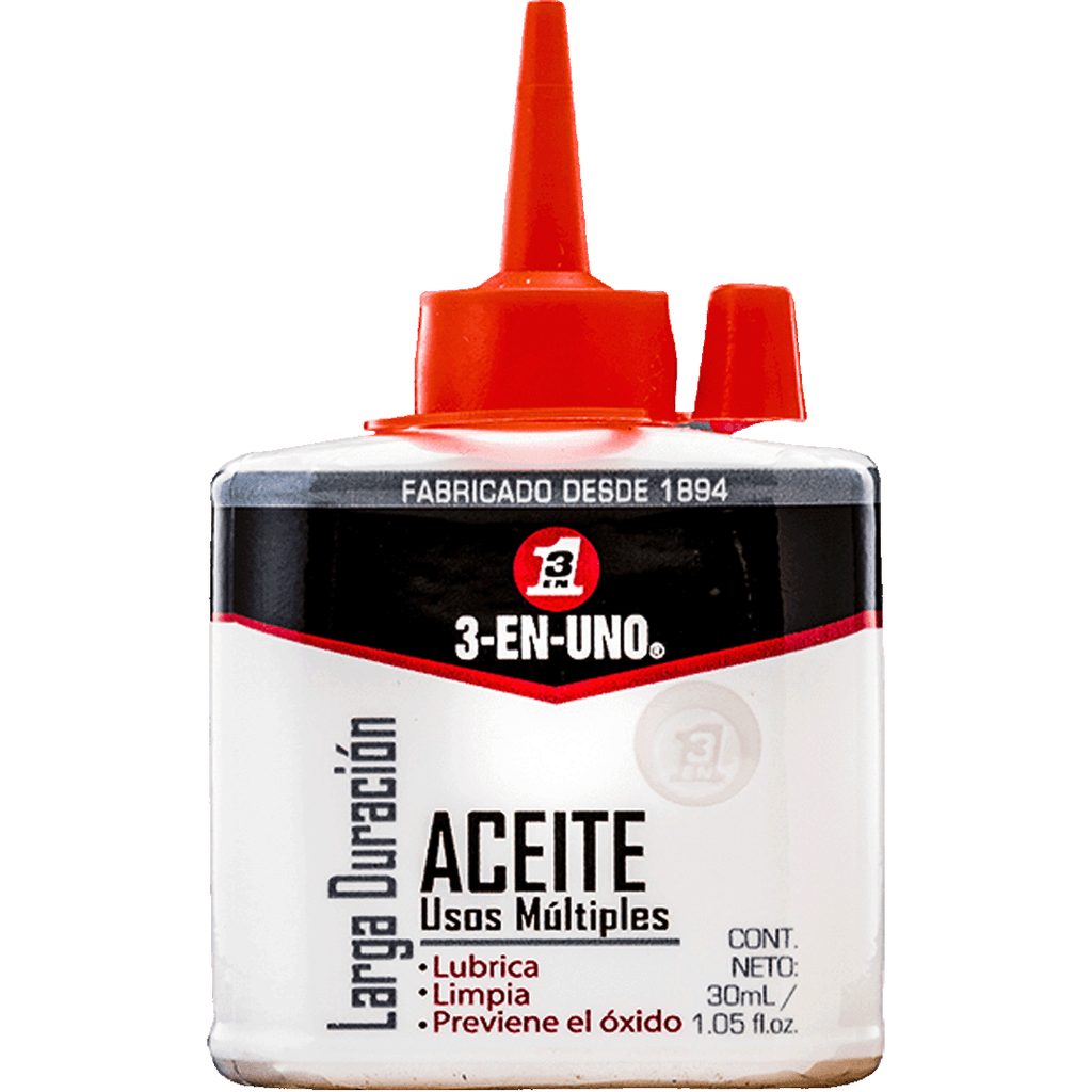 [BE2003885] ACEITE 3-EN-UNO GOTERO X 30 ML X UNIDAD REF: 2441130