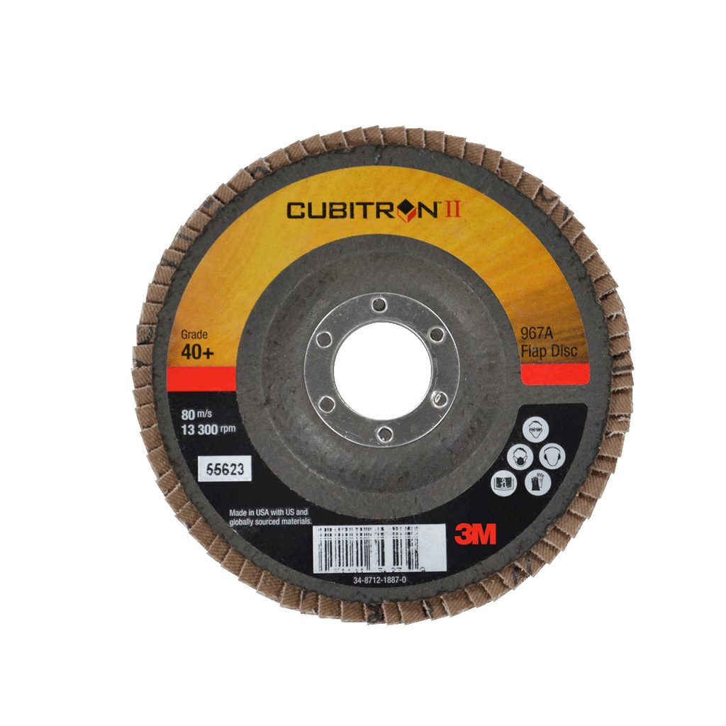 [075501072] FIBRODISCO 987C GRANO 80 DE 7" X 7/8" REGULAR.