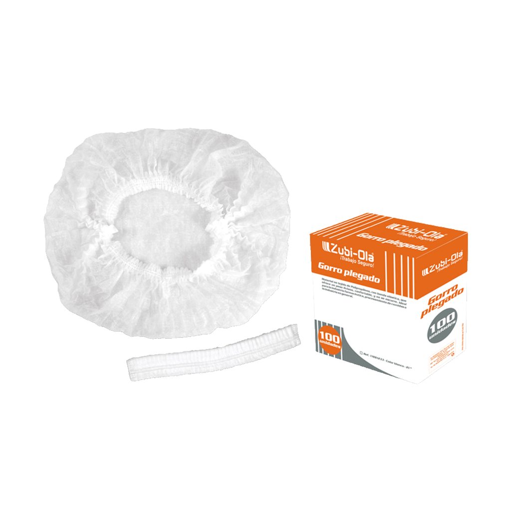 [060620020] GORRO PLEGADO 21" PQTE X 100UND 11881233