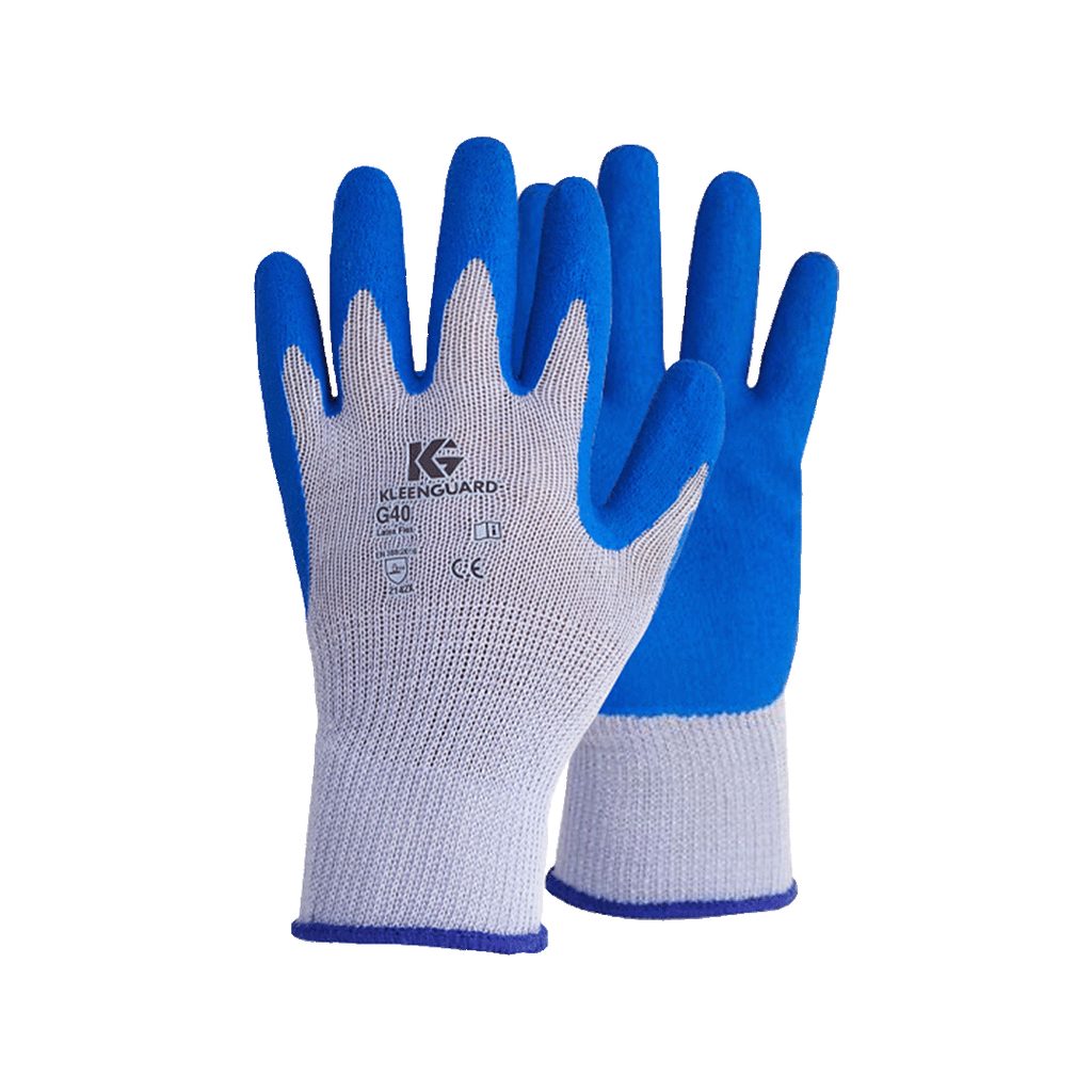 [158160164] GUANTE KLEENGUARD G40 LATEX-FLEX AZUL TALLA 8 REF: 30225284/854747 "R.I."