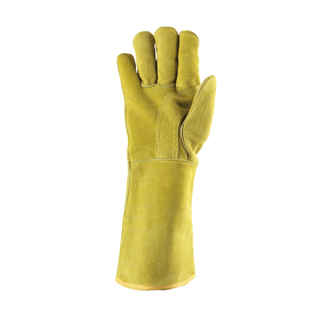 [250100412] GUANTE DE CUERO AMARILLO HILO KEVLAR REF: 43-216 TALLA 10
