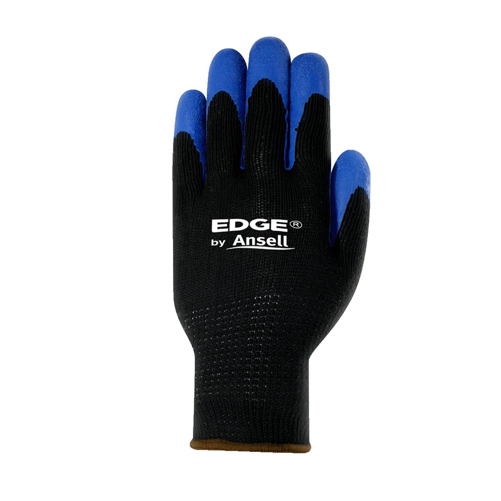 [250100272] GUANTE EDGE POLIESTER/LATEX AZUL REF: 48-305 TALLA 7 "R.I."