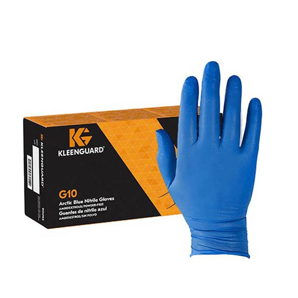 [158160032] GUANTE KLEENGUARD G10 NITRILO AZUL (6MIL) TALLA M CAJA X 100 UND REF: 30193261 /30241437/856188   "R.I."
