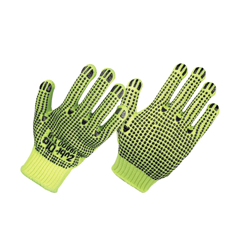 GUANTES HILAZA ALGODON POLIESTER PVC 19800118