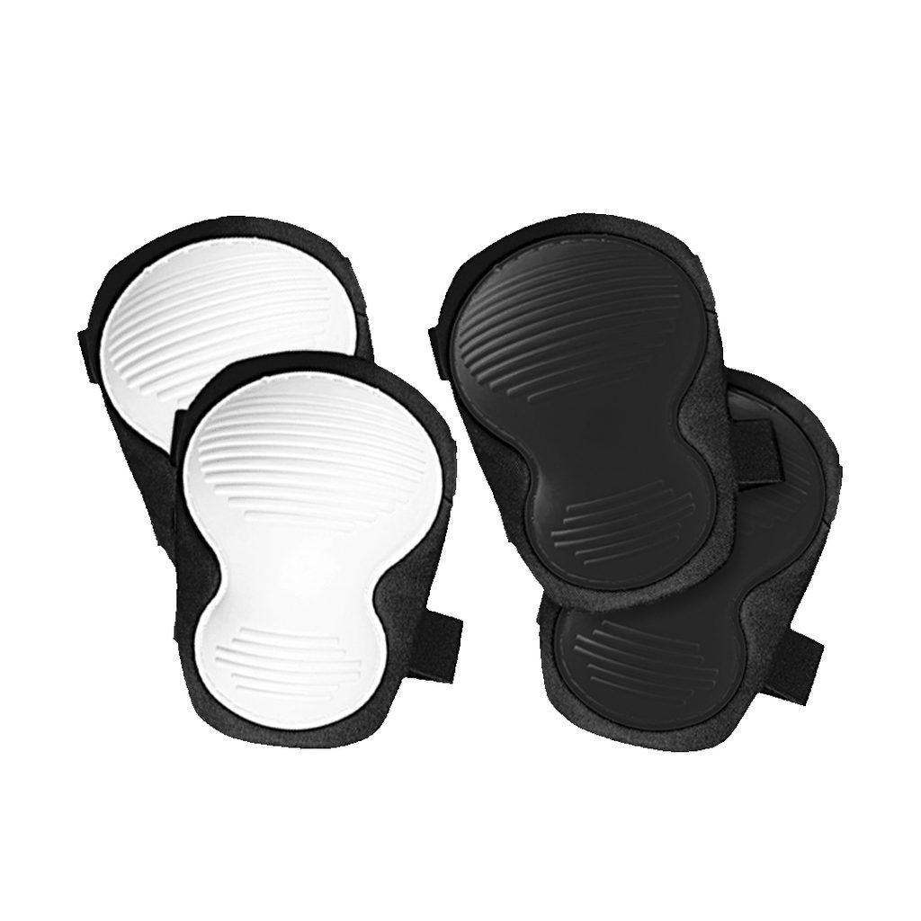 PROTECTORES RODILLAS-2 PIEZAS BLANCO/NEGRO Y NEGRO REF:11812030