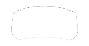 REPUESTO VISOR PARA CARETA NARA ANSI Z87.1 REF. NS3100200