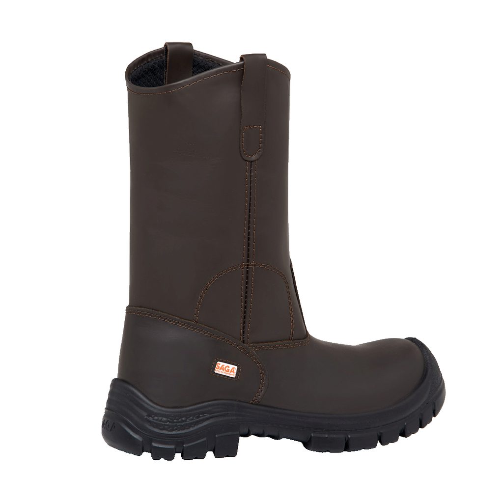 [173100420] BOTA CUERO GRASO CAÑA 10" PUNTERA COMPOSITE PU-PU REF: 3048 TALLA 40