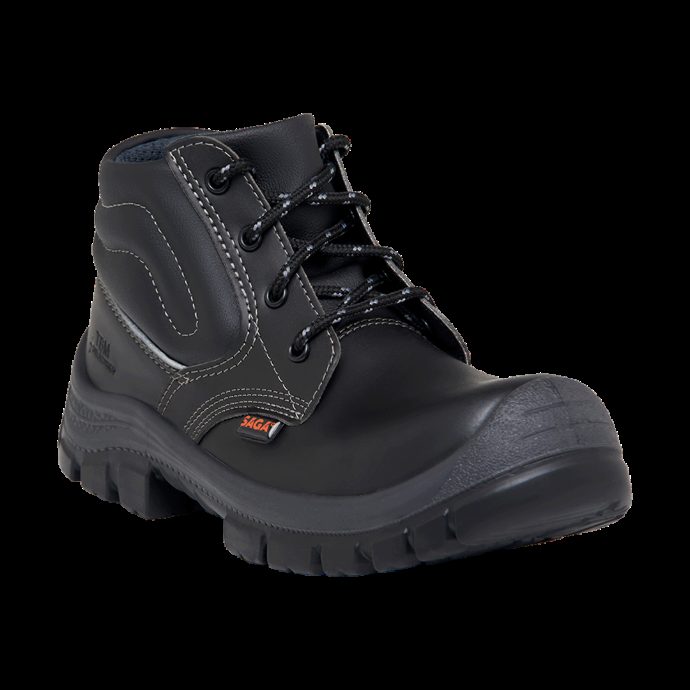 [173100100] BOTA NEGRA SINTETICO PUNT. COMPOSITE SUELA PU-PU REF 2021E TALLA 34