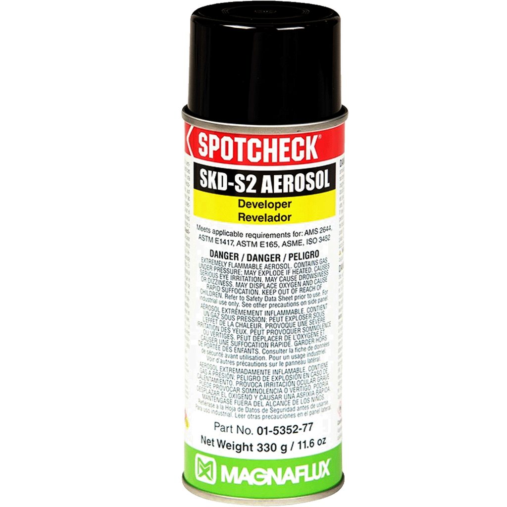 TINTAS REVELADORAS SKD-S2 AEROSOL 16 ONZ / 11.6 ONZ NETO.