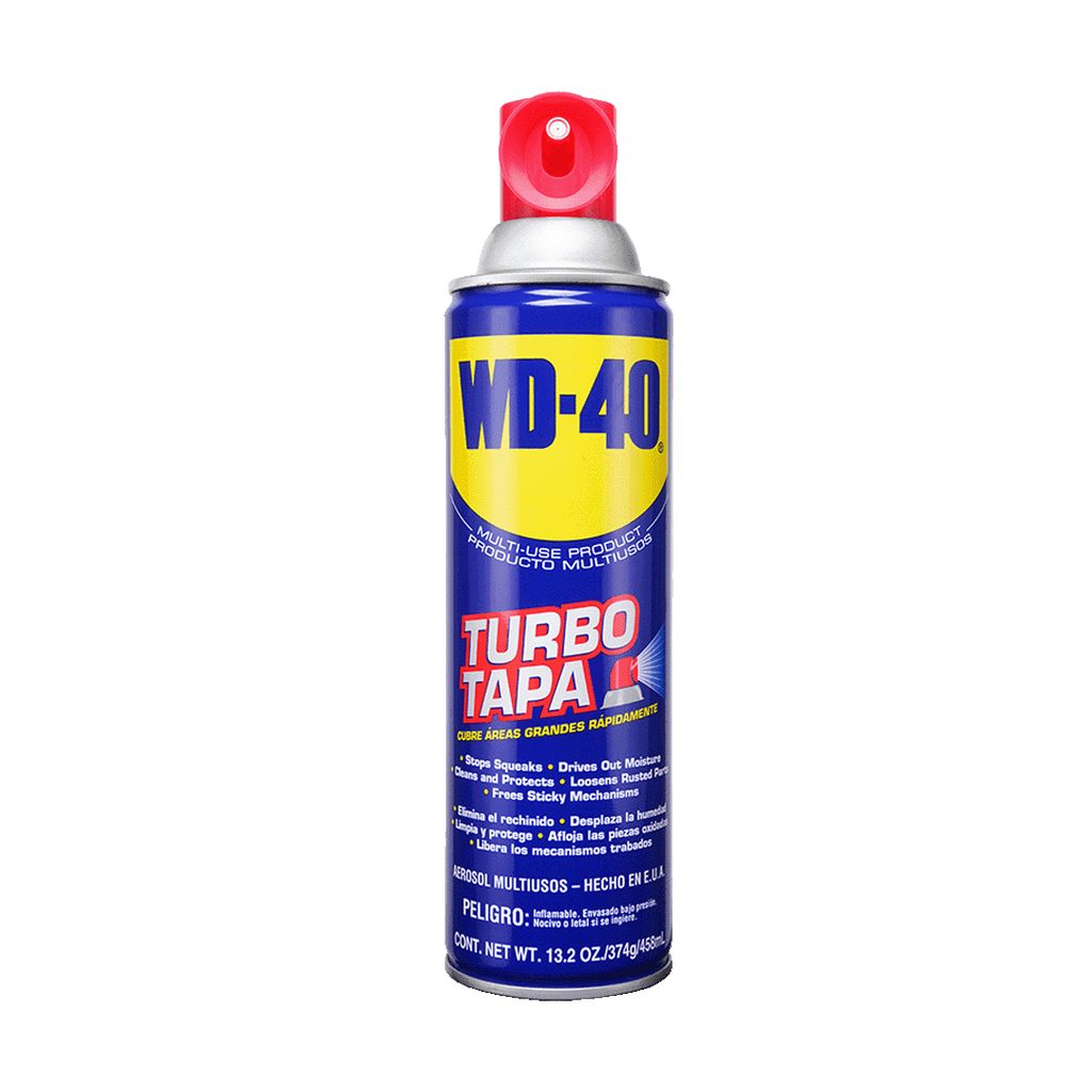 WD-40 LUBRICANTE AEROSOL TURBO TAPA 13.2 ONZ NETO REF: 1440374