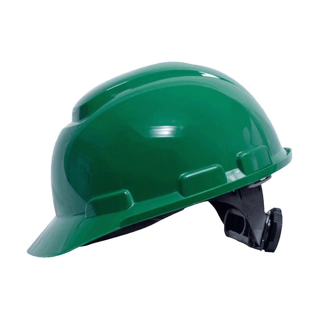 [060615018] CASCO VERDE SIN VENTILACION 6 PUNTOS CON BARBUQUEJO 4 PUNTOS REF:11888708