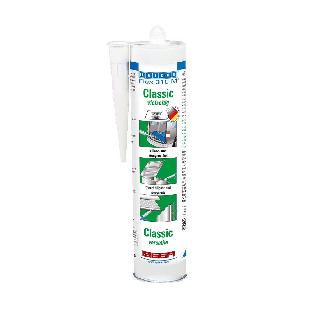 [994549052] FLEX 310 M - CLÁSICO BLANCO GREEN TUBE - 310 ML. WEICON REF: 13303310 / 10022873 / 10104279