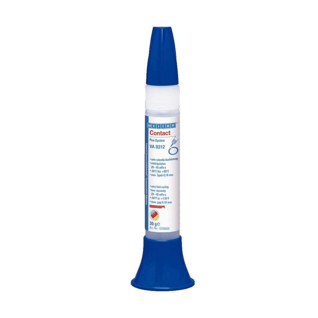 [994549429] ADHESIVO CONTACT DE CIANOCRILATO VA 8312. 30 GR. WEICON REF: 12200030 / 10040793