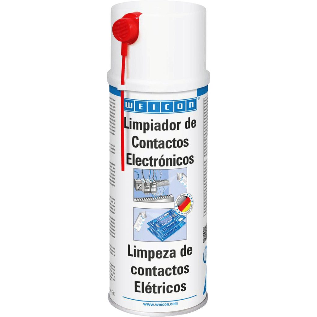 SPRAY LIMPIADOR DE CONTACTOS ELECTRÓNICOS - 400 ML. WEICON REF 11210400 / 10030924
