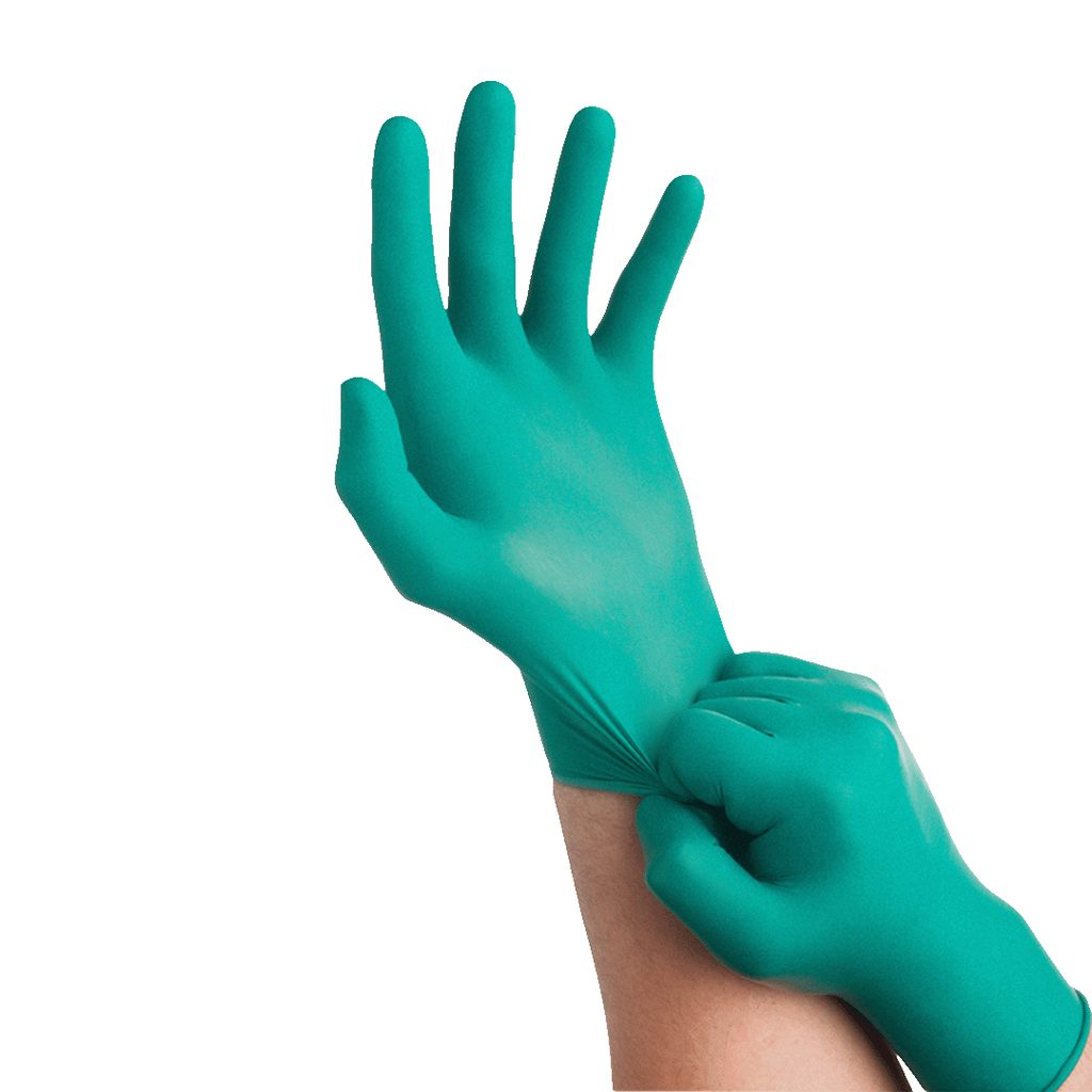 [250100474] GUANTE TOUCH N TUFF NITRILO VERDE 5 MIL. X 100UND. RF: 92-600 TALLA XL "R.I."