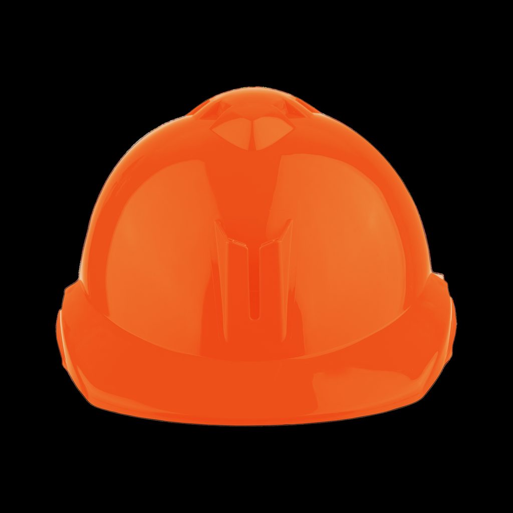 CASCO MILENIUM CLASS S/V CON PORTALAMPARA NARANJA SIN TAFILETE 903901