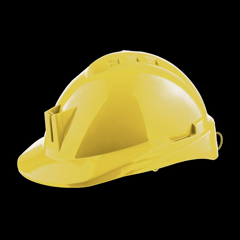 CASCO MILENIUM CLASS FB S/V TIPO SOMBRERO CON PORTALAMPARA AMARILLO SIN TAFILETE REF 902899