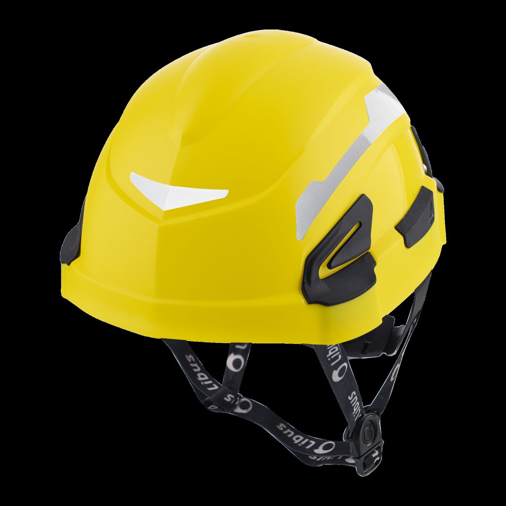 CASCO ANDES S/V AMARILLOFLUO + ARNES TEXTIL CREMALLERA + BARBUQUEJO DE 4 PUNTOS SIN MENTONERA REF 904854