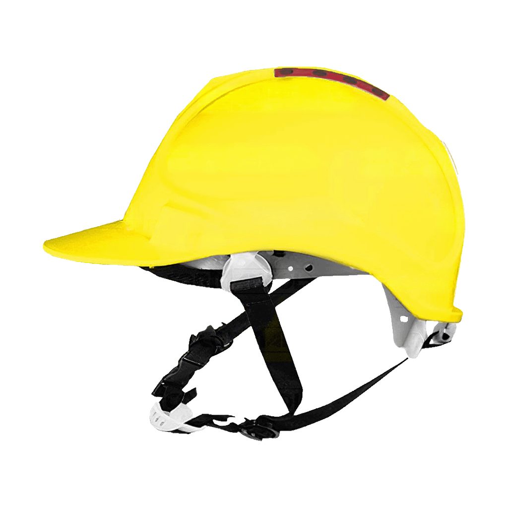 [060615016] CASCO AMARILLO SIN VENTILACION 6 PTOS CON BARBUQ. 4 PTS RF:11888706
