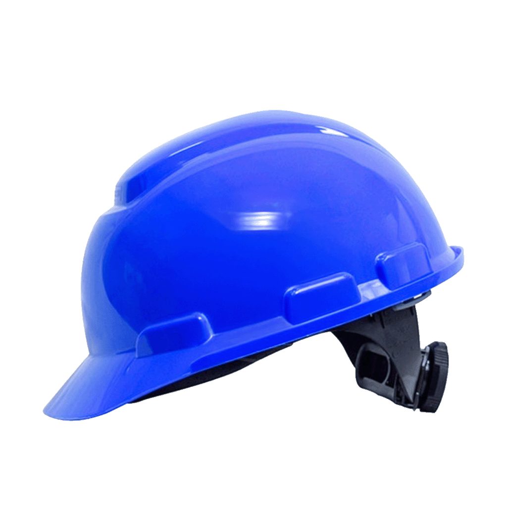 [060615012] CASCO AZUL SIN VENTILACION 6 PUNTOS CON BARBUQ. 4 PTS REF 11888707