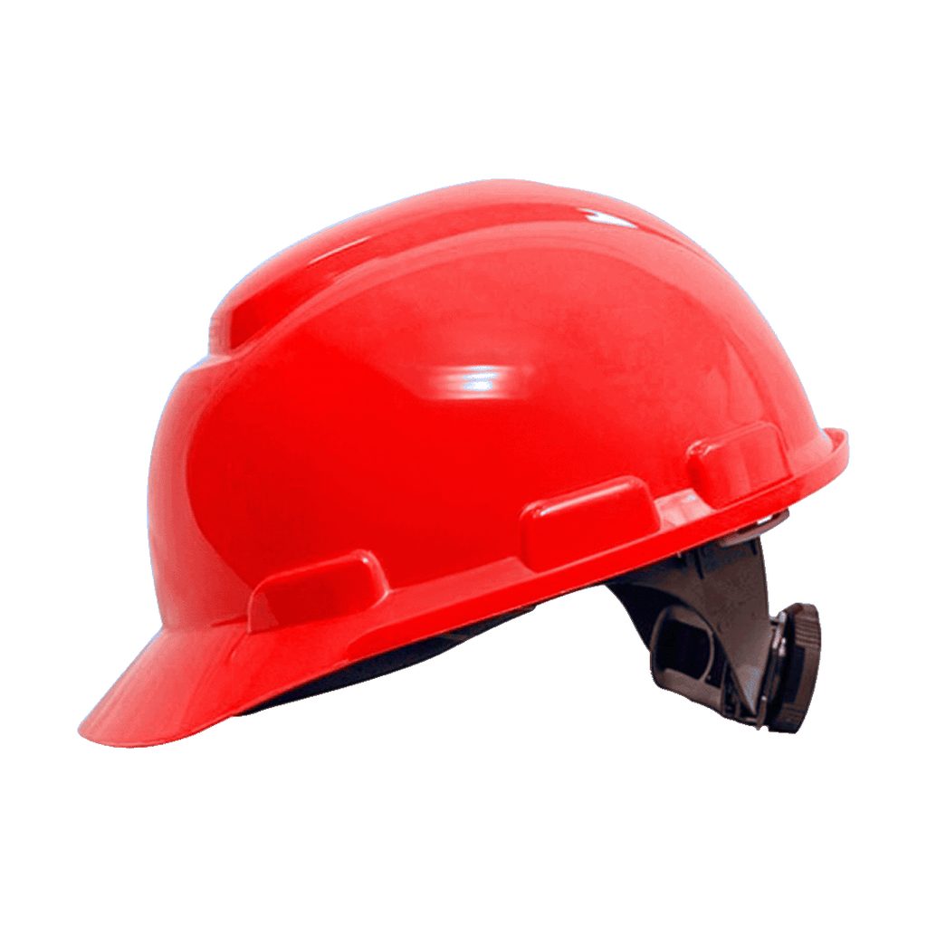 [060615014] CASCO ROJO SIN VENTILACION 6 PUNTOS CON BARBUQ. 4 PTS REF:11888709