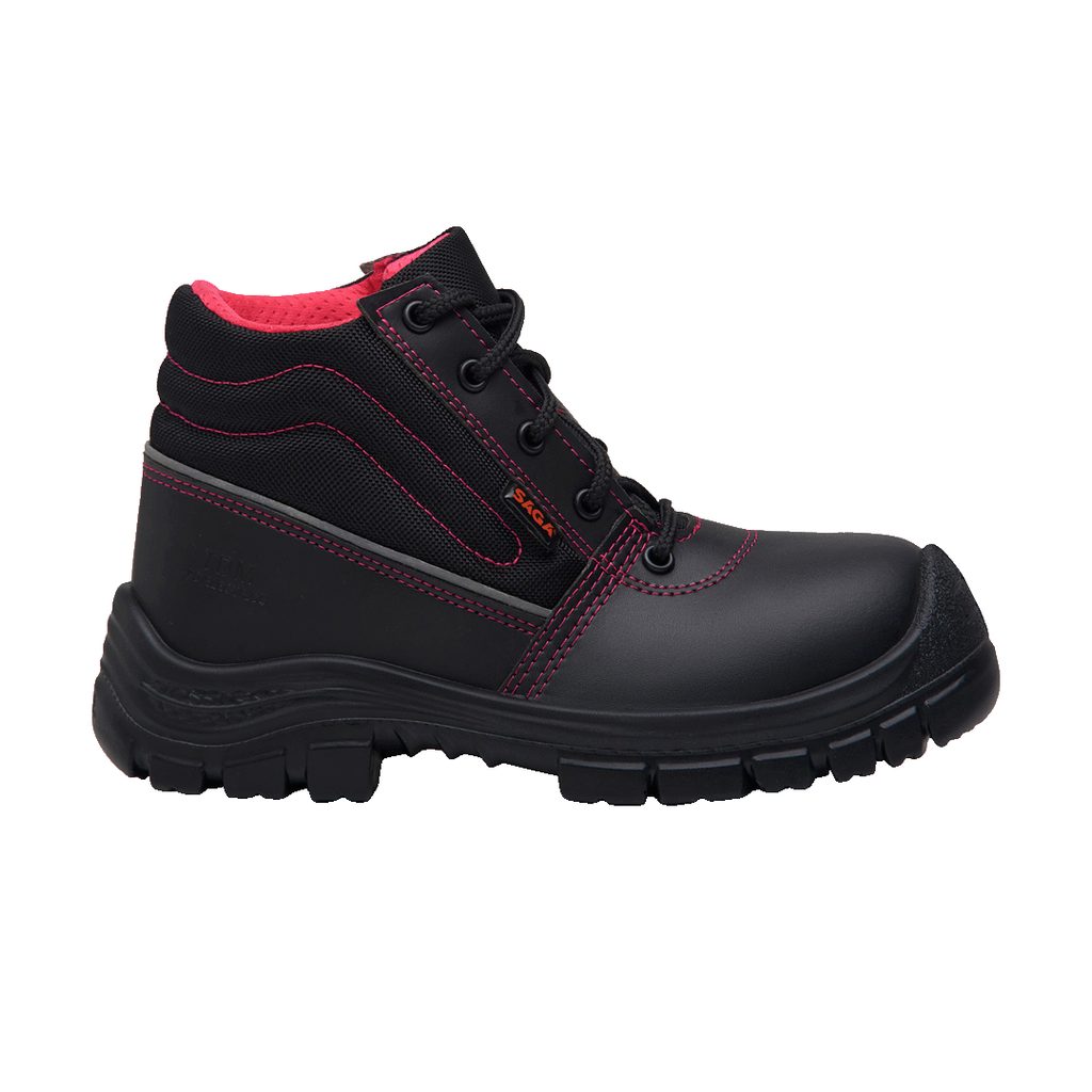 BOTA DE SEGURIDAD MICRO-PIEL CON PUNTERA DE COMPOSITE SUELA INYECTADA BIDENSIDAD (PU/PU) REF: 2041WE TALLA 40