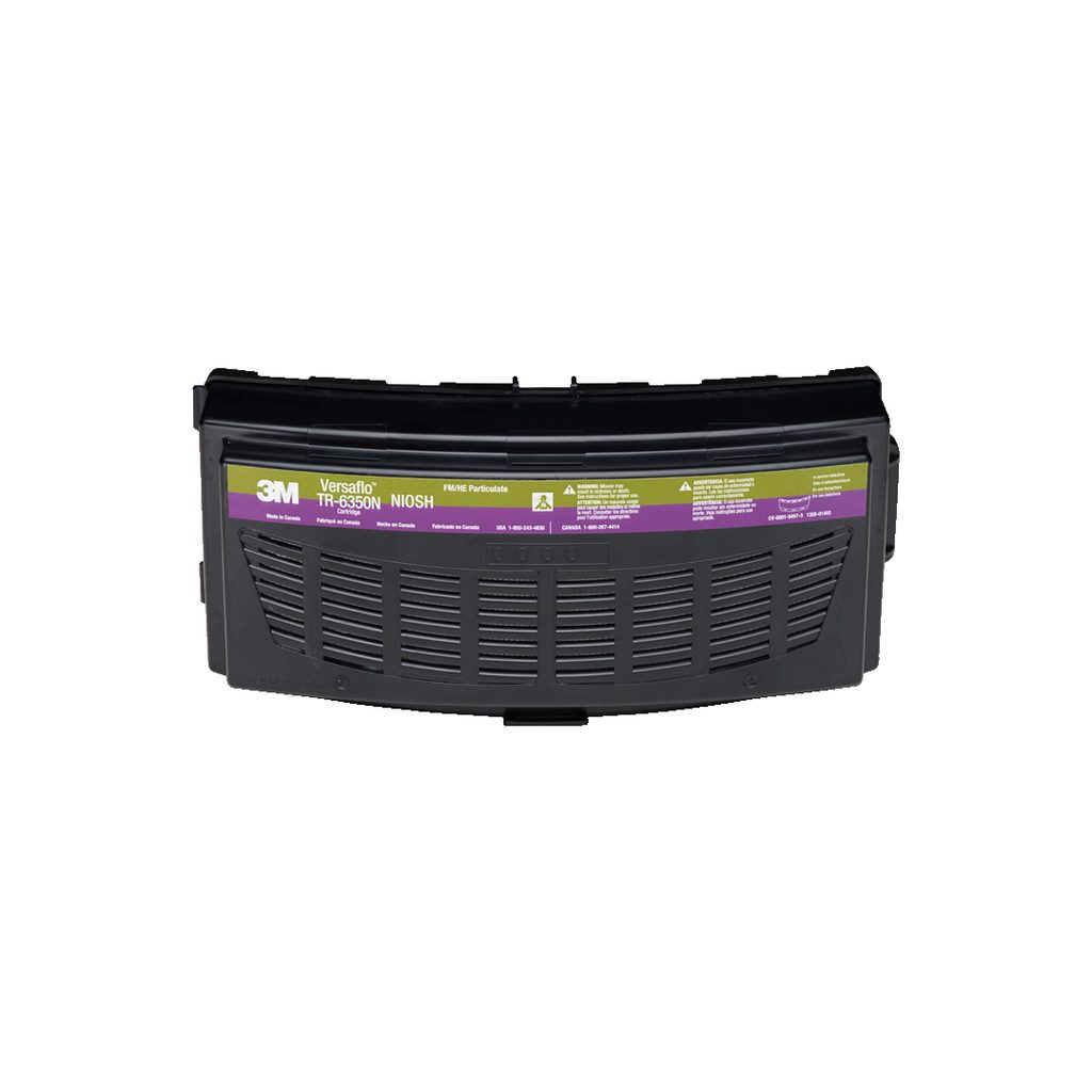 [070500000] CARTUCHO 3M DE FORMALDEHÍDO VERSAFLO / HEPA TR-6350N, PARA TR-600/800 PAPR, NEGRO