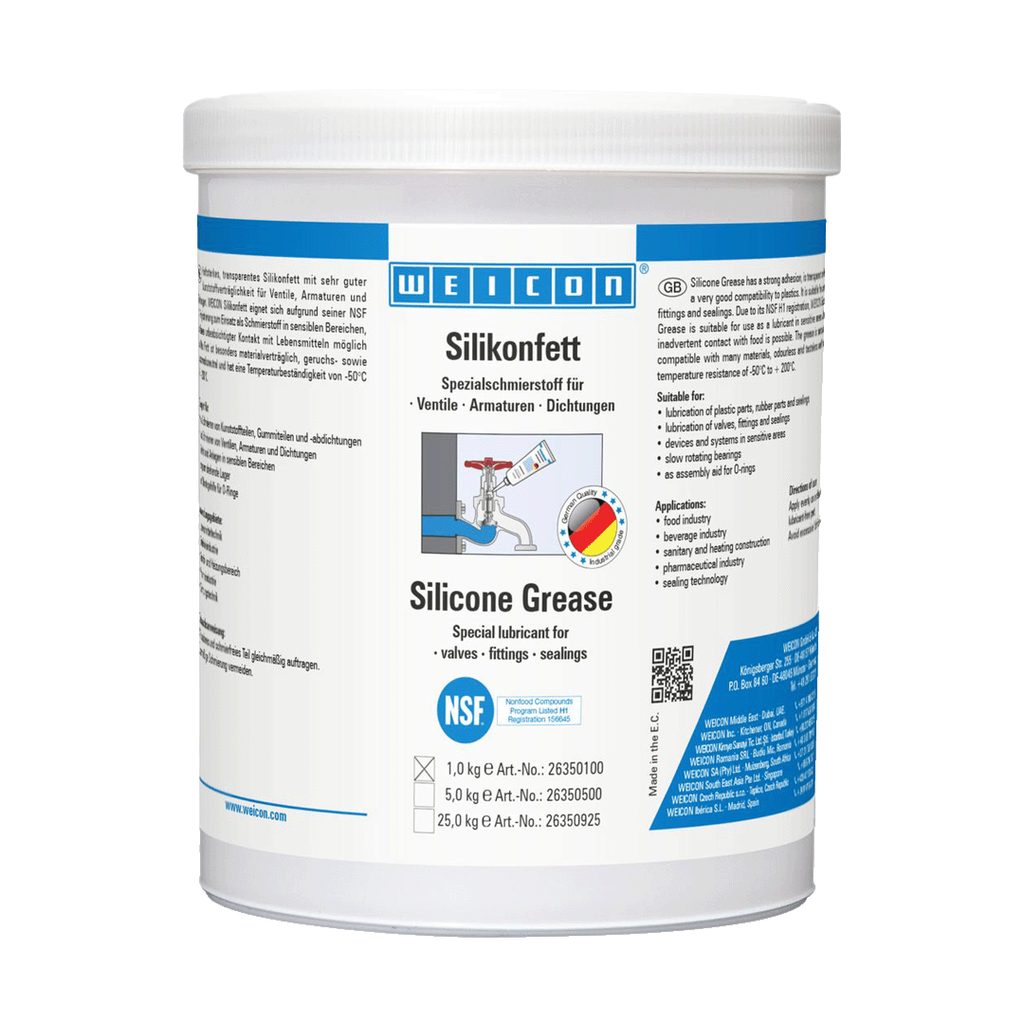 [643000566] GRASA DE SILICONA - 1 KG - NSF. WEICON REF: 10050563 / 26350100