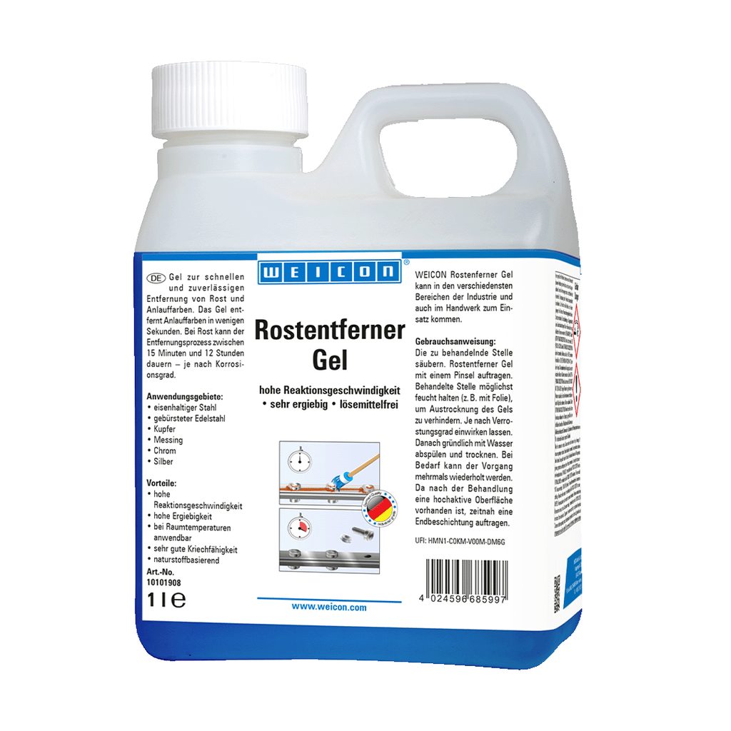 [643000675] REMOVEDOR DE OXIDO GEL - 1 LT. WEICON REF 10102584