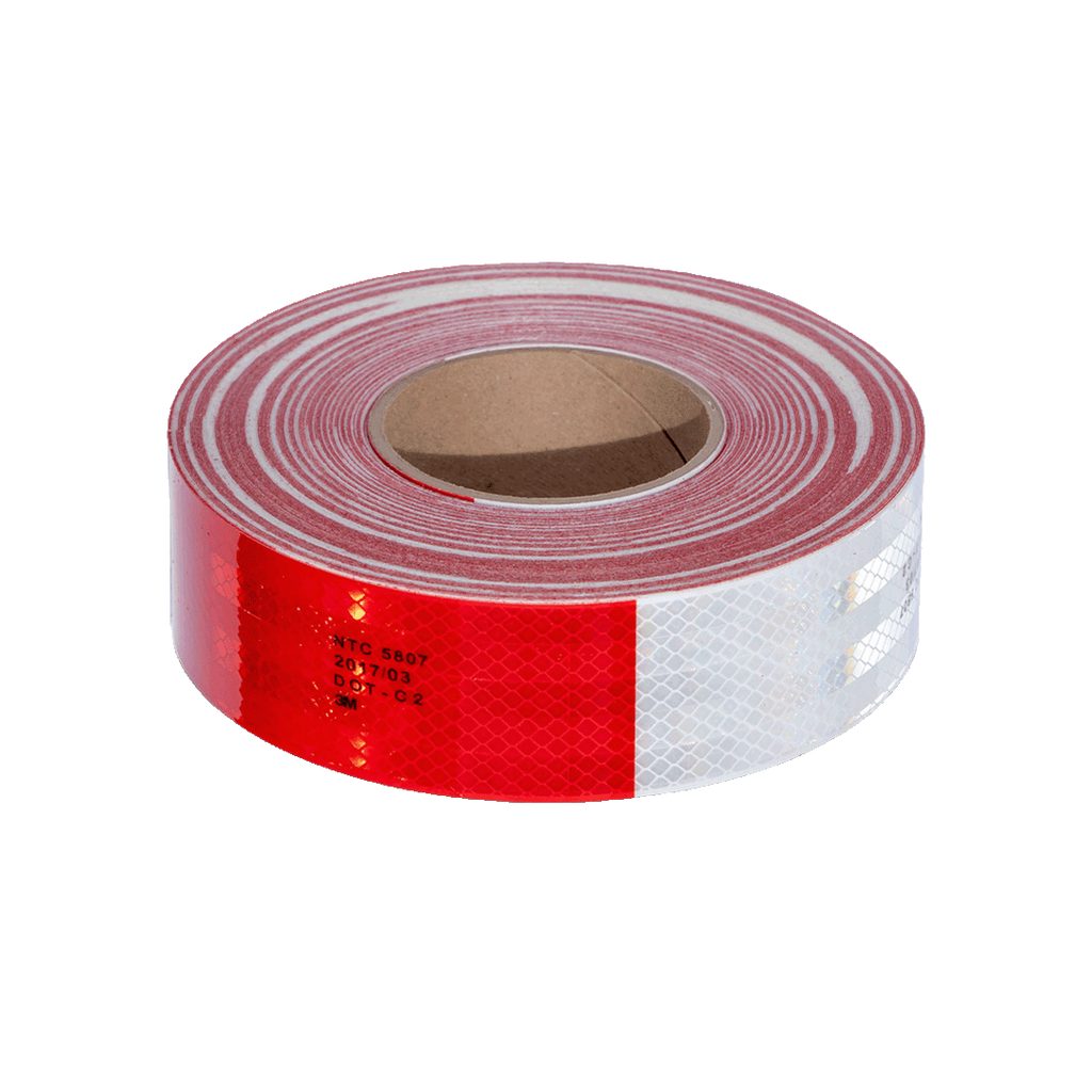 [075600989] CINTA CONSPICUITY ROJO/BLANCO 983-32 5CM X 45.7 MT *C.E*