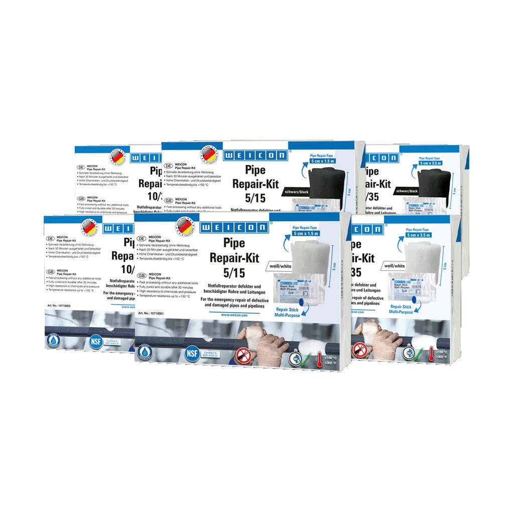 [643000725] KIT REPARACION DE TUBERIAS 12 CM X 10 M. WEICON REF 10058307