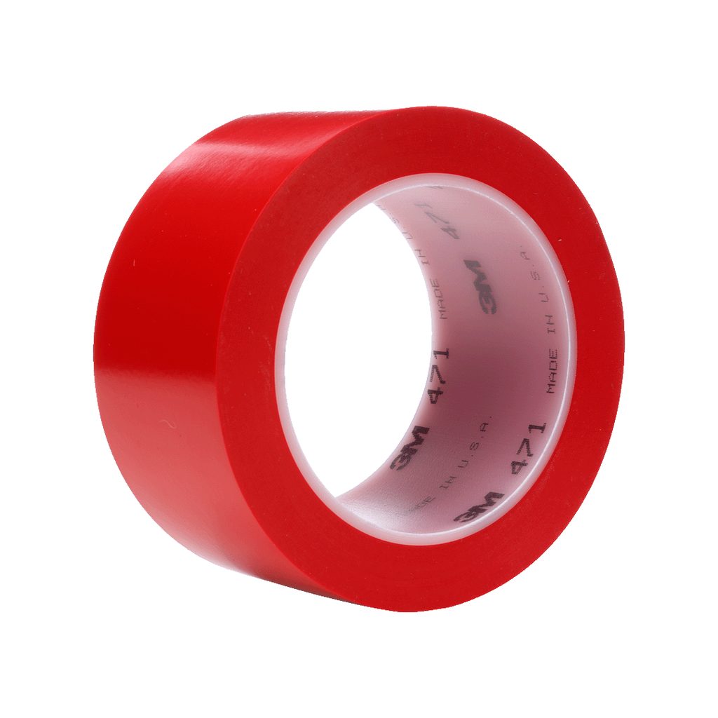 [071000427] CINTA VINILO DEMARCACION 471 DE 2"" X 36 YDS ROJO