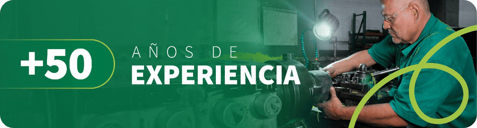 Más de 50 años de experiencia